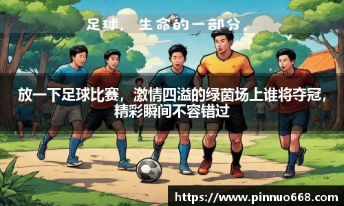 放一下足球比赛，激情四溢的绿茵场上谁将夺冠，精彩瞬间不容错过