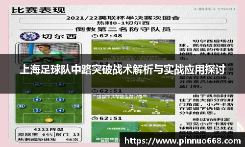 上海足球队中路突破战术解析与实战应用探讨